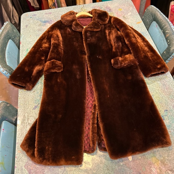 Vintage Sheared Beaver Fur Coat - Picture 6 of 15